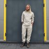Fall Linen Jacket Men Linen Safari Jacket Men Coffee Brown Jacket Men Handmade Linen Blazer Men Linen Coat Men Vintage Blazer Gifts For Him