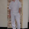 Linen set – Gift for men – Oversize costume – Natural fabric – Lounge wear – Flax clothes – Eco color – Relaxed fit pants and shirt