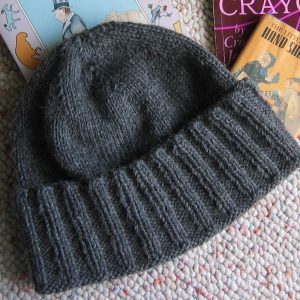 Knitting Pattern Hat and Scarf New York– A Guy’s Wool Hat Instant PDF Download Designer J. L. Fleckenstein