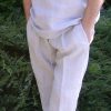 Linen mens costume, Gift for men, Man’s kit, Linen set, Linen pants, Grey linen set, Pants for men, Mens costume, Men’s linen pajama