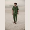 Man Loungewear Linen Set Sewing Pattern Summer Blouse and Shorts Pattern Linen Blouse Loose Shorts PDF Pattern