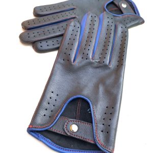 BMW M Men’s Leather Gloves for Driving/  Lambskin/ napa gloves Italian Leather/ Black gloves/ Gift for him/ Handmade/ Strixartgloves