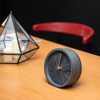 Light Brown, Mid Century Modern Desk and Table Clock | Unique Decor for Home, Office, Bookshelf, Bedside, Gift