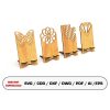 Phone Stand Laser cut file. Phone holder SVG file. Mobile phone wooden stand. SVG file for laser. Phone holder for desk. Instant download.