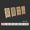 Phone Stand SVG Laser Cut File, Laser Cut Phone Holder, SVG Files For Wood Laser Cutting   Glowforge cut files, Dxf files for laser
