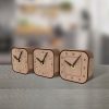 Personalized retirement gift desk clock, Custom engraved gift for men, Motivational gift for colleagues, Gift for co-workers, Gift for him