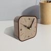 Minimalist Clock Wood, Modern Table Clock, Wood Tabletop Clock, Table Top Clock, Geometric Clock, Desk Clock Unique, Tabletop Clock Decor