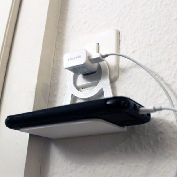 Outlet Cellphone Holder, Phone Stand (Stl File)