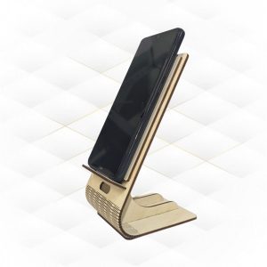 Gift stand holder iphone, laser cutting design, table decor. Cut model for laser machines, svg dxf files. Desk organizer, laser pattern.