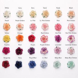Colorful Roses with Sharp Edges – Pick Your Own Lapel Pin, Elegant Men Lapel Pin, Stylish Boutonniere for Suit, Paper-Made Floral Stick Pin