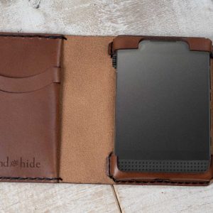 Light Phone 3 Leather Wallet Case, handcrafted in Portland, Oregon, USA