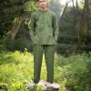 Men’s Linen T-Shirt and Pants Set for Casual Comfort