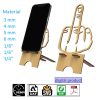 26 Letter Phone Holder Laser Cut Svg Files, Phone Stand Laser Cutting File, Desk Organiser Laser, Adjustable Angle, Easy Assembly Display.