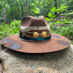 Handmade Hats, Outback Handmade Hats, Boho Style Hats,  FREE SHIPPING! Gift Ideas.