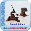 26 Letters Phone Stand Laser Cut Svg Files, Phone Holder Vector Files For Laser Cutting