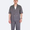men’s linen shirt and pants, linen set for men,white summer set for men,Mateo Linen set .natural linen clothing