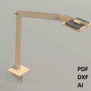 Digital Laser Cut File – Smartphone Camera / Scanner Stand (PDF, DXF, Al, SVG)