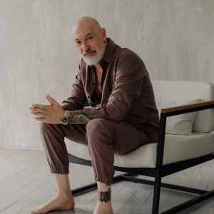 Cozy Men’s Pajama Set In Brown, Linen Suit For Him, Comfortable Linen Pajama, Set Of Pants & Shirt, Loungewear For Boyfriend, Gift For Dad