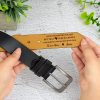 Custom made belt Handmade from genuine leather Leather belt without buckle Reversible belt in widths 25 mm 32 mm 35 mm 38 mm 40 mm 42 mm