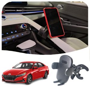 Custom Made Phone Mount holder made for Hyundai Elantra Dashboard (2021-2025) center console