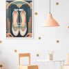 Art Deco Work From Home Office Decor | Plot Twist I’m Wearing Slippers | Framed Home Office Wall Art Print | Remote Work Humor Gift