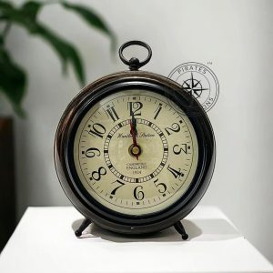 Wooden Desk Clock, Tabletop Clock, Round Clock, Housewarming Clock, Office Clock, Birthday Gift, Christmas gift