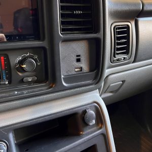 Dash Cubby Phone Mount (Optional USB) port for 1999 – 2006 Silverado Tahoe Suburban Yukon Sierra Chevrolet GMC