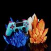 Crystal Game Controller Stand 3D STL File–unique Customizable 3D Printed Mobile phone Holder,Game Room Decor, Gaming Accessory,gift for him