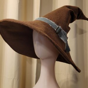 Handcrafted Felt Wizard Hat – Adult Size 24” – Variety of Colors!