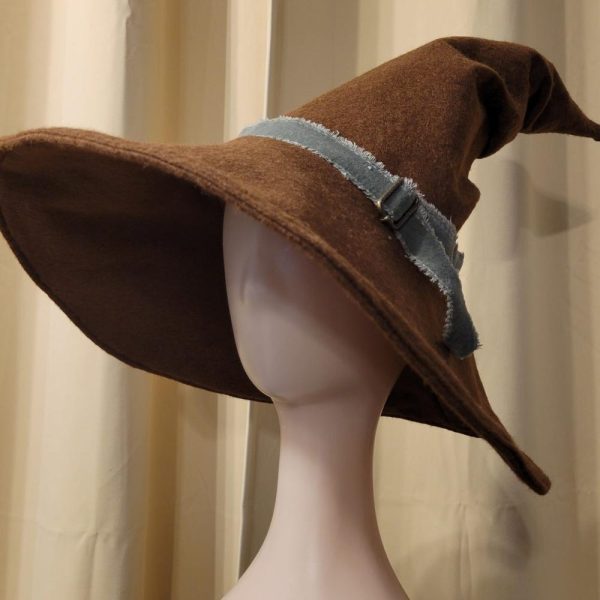 Handcrafted Felt Wizard Hat – Adult Size 24” – Variety of Colors!