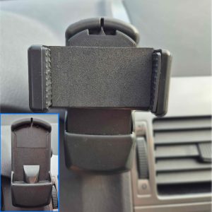 Phone Holder for VW Passat, Touran, T5 (2008-2010) – Fits into Existing Console Module | Smartphone Mount for VW Dashboard