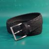 Handmade Black Belt for Men – Stylish & Sturdy Gift for Him, Husband, or Dad – Perfect for Cyclists, Outdoor Lovers and Everyday Wear