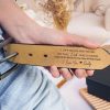 Personalized Leather Keychain: 2 Characters Each Side – A Handcrafted Accessory made from Italian BUTTERO leather with embossed initials.