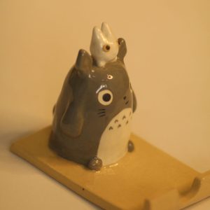 Pre-order Forest Spirit Phone Holder, Handmade Pottery, Unique Desk Decor,  Phone Stand, Functional & Stylish Gift for Crafters, Home Decor