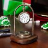 Metal Tabletop Desk Clock, Office Clock Decor, Above Desktop Clock, Office Gift,Business Gift Idea,Silent Metal Desk Clock,Shelf Clock Decor