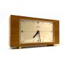 Vintage Sheridan Silver-Plated Quartz Desk Clock Paperweight